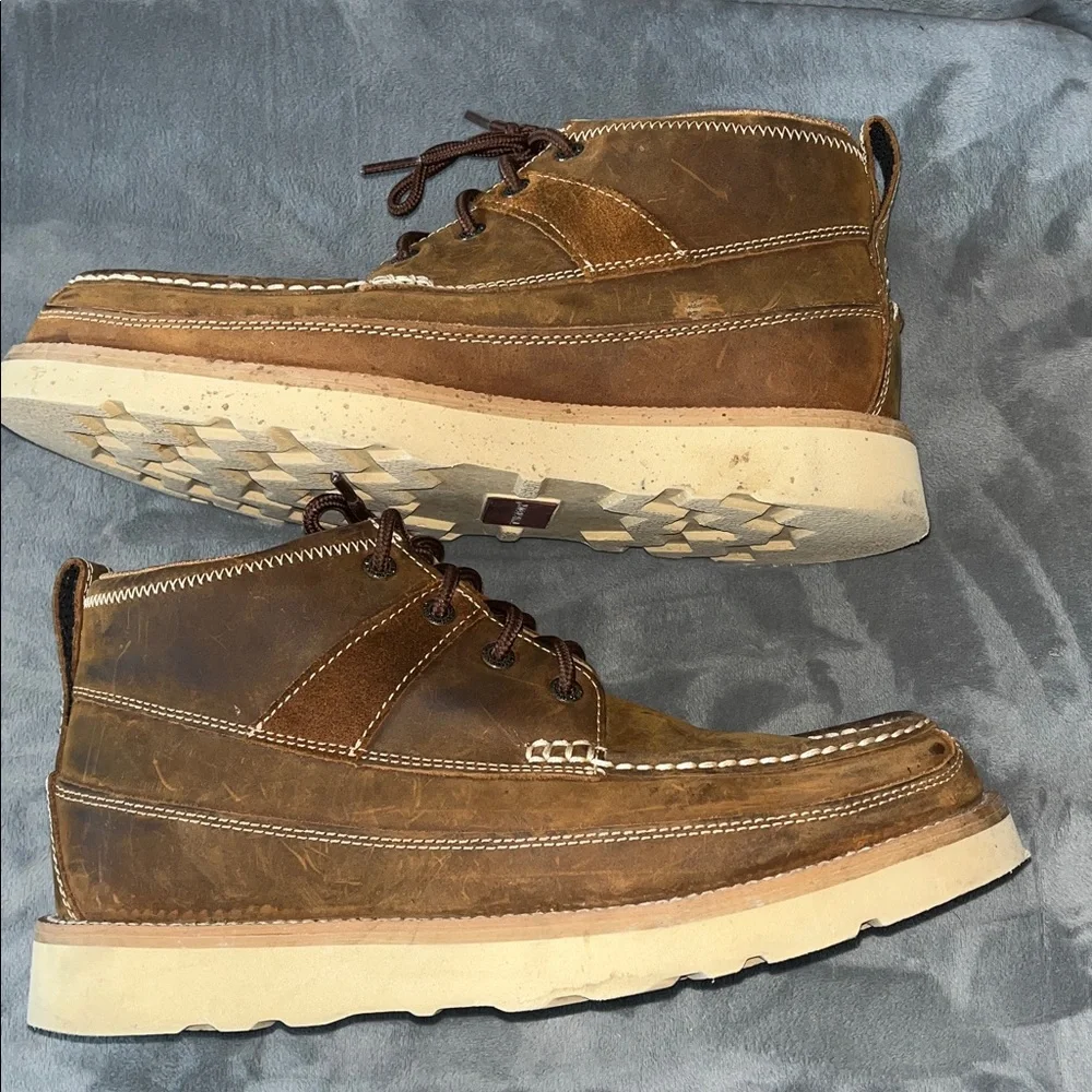 Men's Twisted X Oiled Saddle Casual Shoes MCA0007 Size 8M